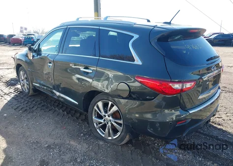 2013 Infiniti Jx35 z USA, uszkodzony, nr VIN 5N1AL0MM6DC350063